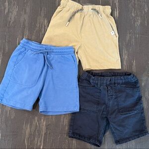 Tommy Bahama Kids Shorts Trio - Blue, Tan, Black